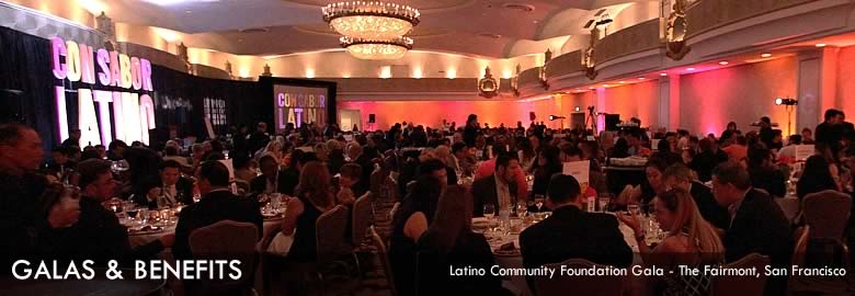 GALAS & BENEFITS - Latino Community Foundation Gala - The Fairmont, San Francisco
