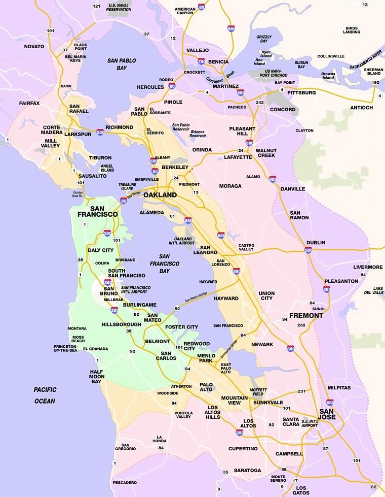 Delivery Zone Map